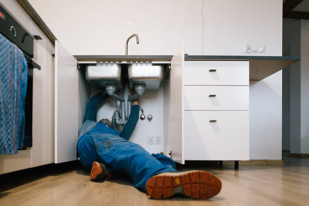 Professional Leak Detection technician working in Marston, NC
